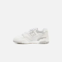 New New Balance 550 White / Rain Cloud / Light Aluminum