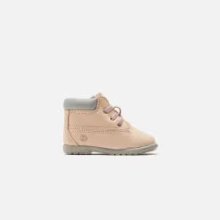 Cheap Timberland 6" Crib Bootie Light Pink