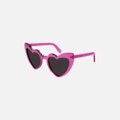 Hot Saint Laurent 181 Loulou Sunglasses Pink