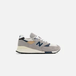 Discount New Balance 998 Made In Usa Dark Grey / Light Grey / Blue