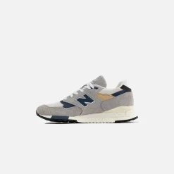 Discount New Balance 998 Made In Usa Dark Grey / Light Grey / Blue