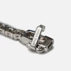 Clearance Greg Yuna 5 Pointer Tennis Bracelet White Gold