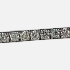 Flash Sale Greg Yuna 20 Pointer Tennis Bracelet White Gold