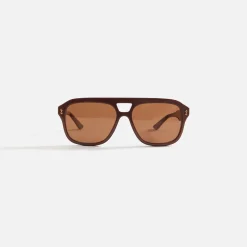 Online Gucci 004 Sunglasses Brown