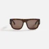 Store Gucci 002 Sunglasses Havana / Brown