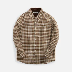 Store Our Legacy Above Shirt Green / Gilmore Check