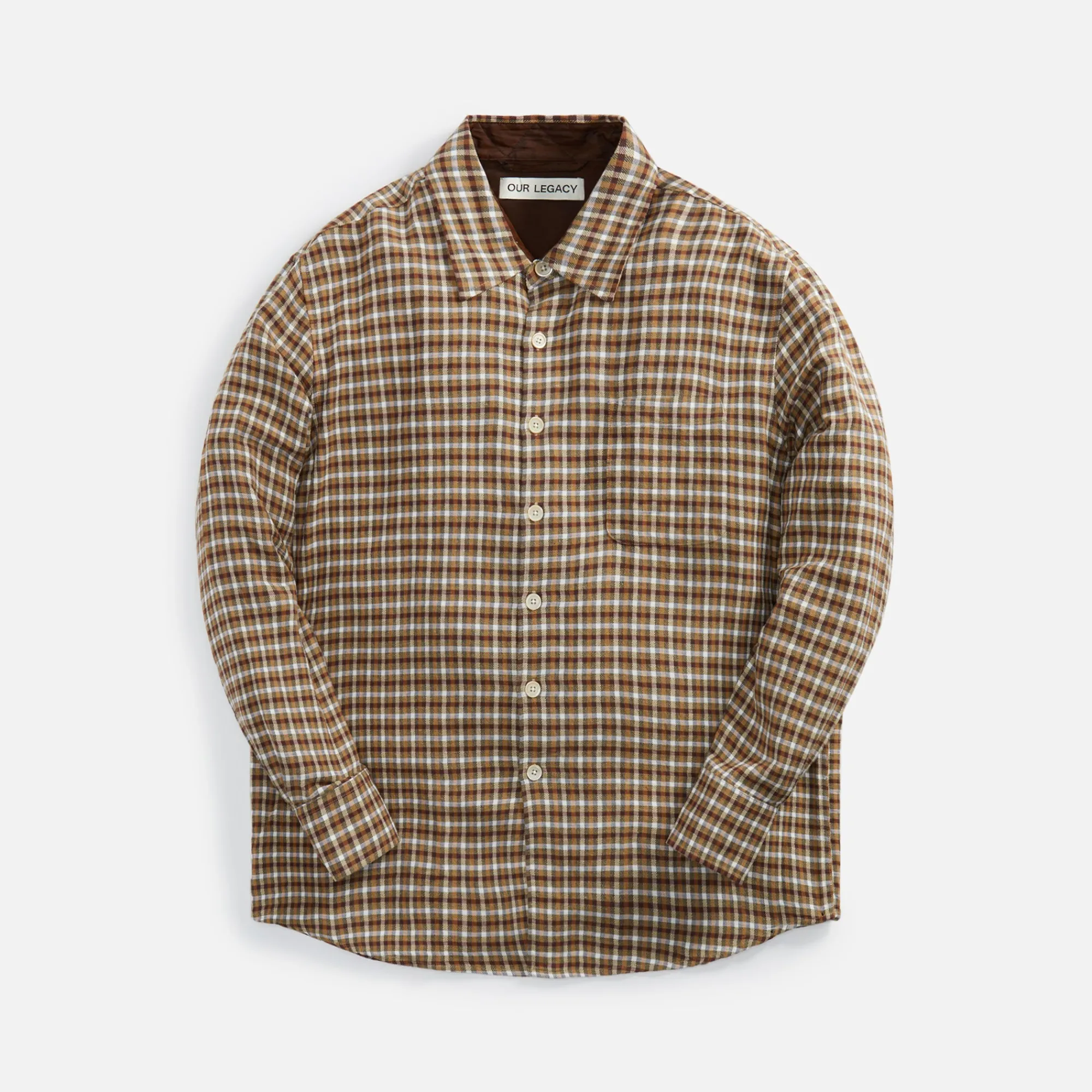 Store Our Legacy Above Shirt Green / Gilmore Check