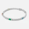 Best Hatton Labs Accent Tennis Bracelet Sterling Silver