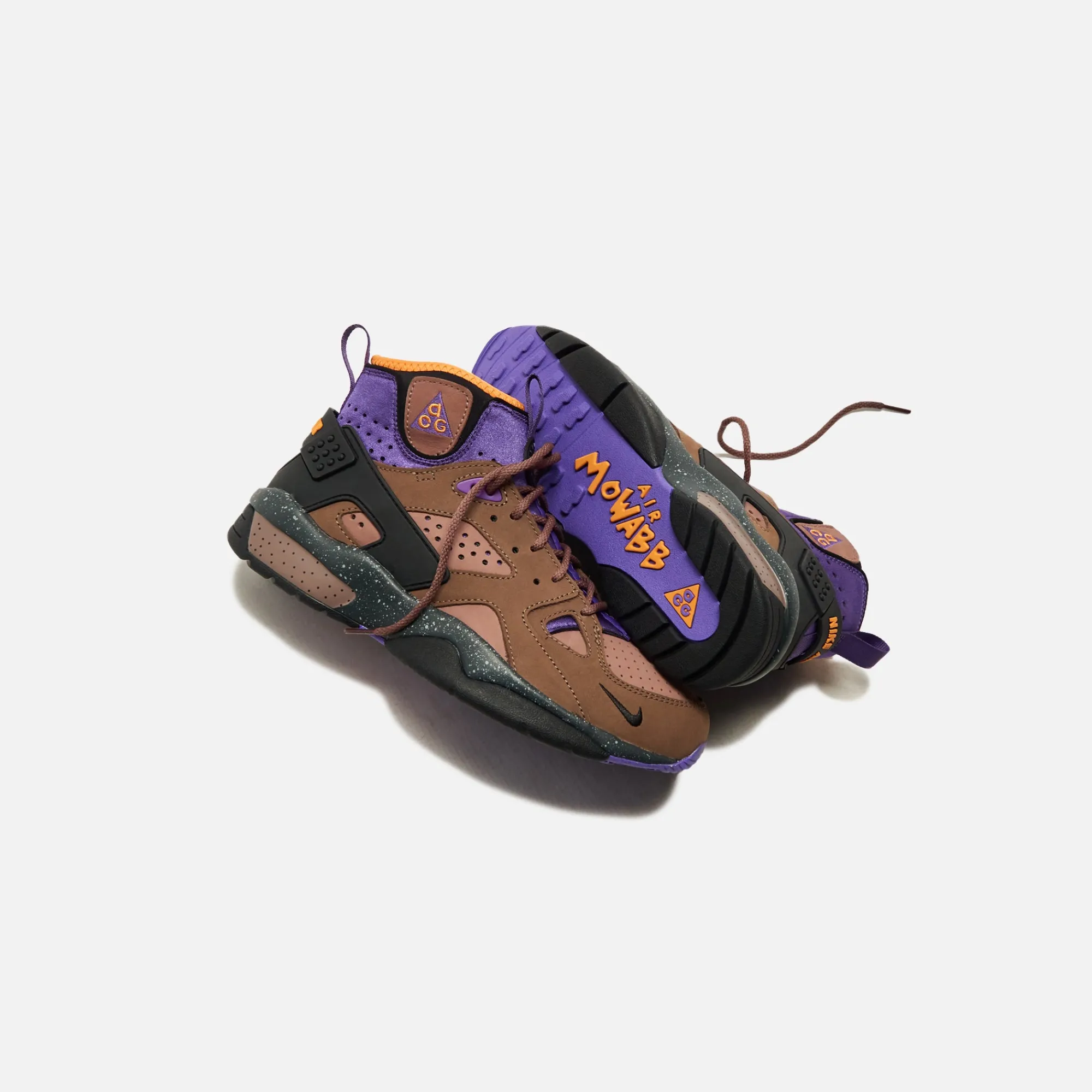 Best Sale Nike Acg Air Mowabb Trail End Brown / Pitch / Prism Violet
