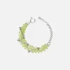 New Justine Clenquet Acid Bracelet Green