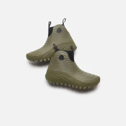 Sale Moncler Acqua High Rain Boots Military