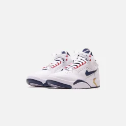 Best Nike Air Flight Lite Mid Ltr White / Midnight Navy / University Red