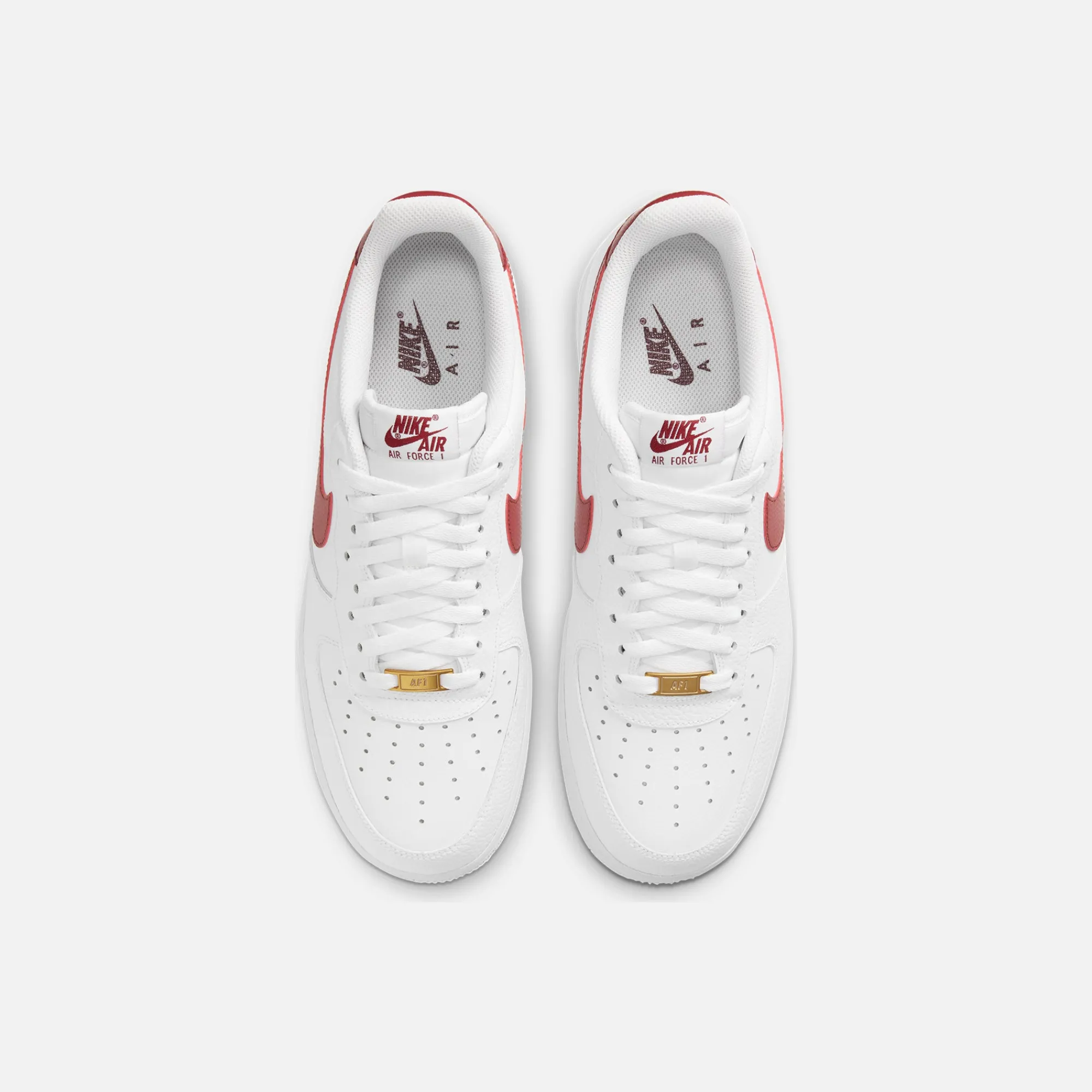 Hot Nike Air Force 1 `07 White / Team Red