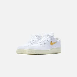 New Nike Air Force 1 `07 Lx Vtg White / Pale Vanilla / Coconut Milk
