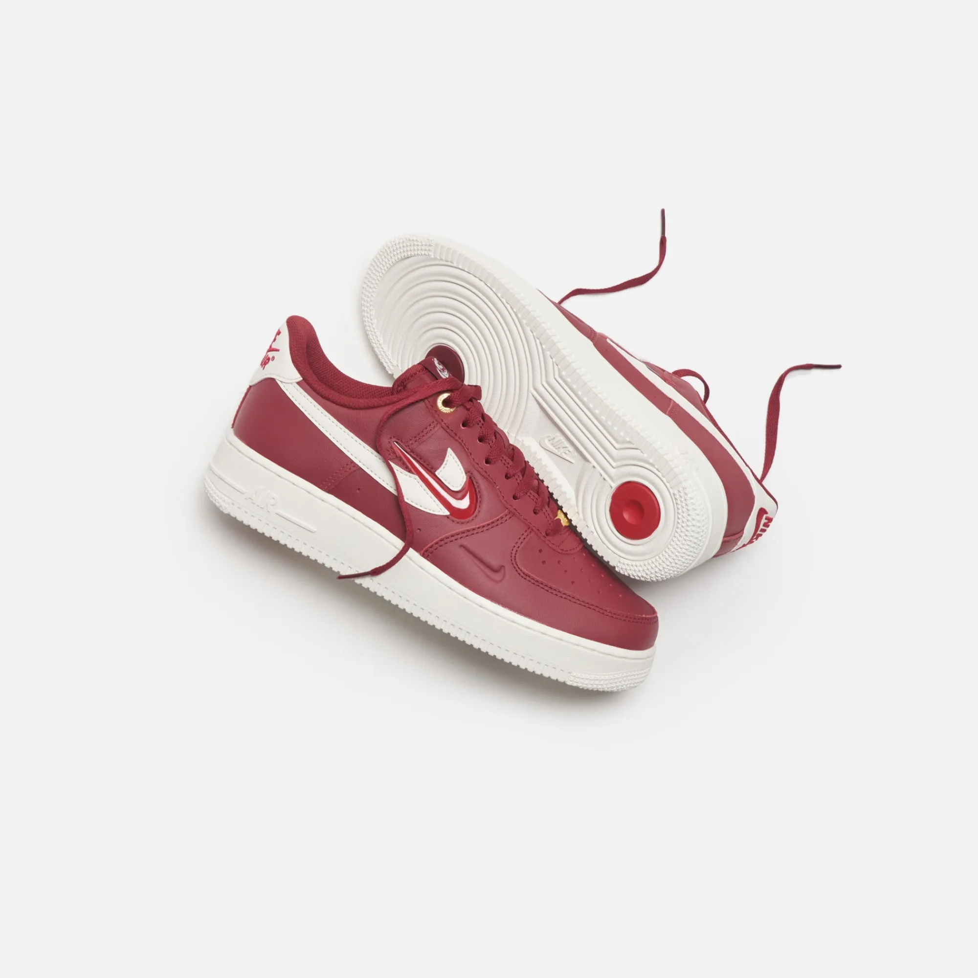 Cheap Nike Air Force 1 '07 Prm 40Th Anniversary Team Red / Sail