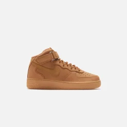 Clearance Nike Air Force 1 Mid '07 Flax / Gum Light Brown / Black / Wheat