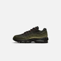 Discount Nike Air Max 95 Black / Earth / Sequoia / Cargo Khaki