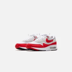 Sale Nike Air Max 1 `86 Og White / University Red / Neutral Grey