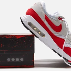 Sale Nike Air Max 1 `86 Og White / University Red / Neutral Grey