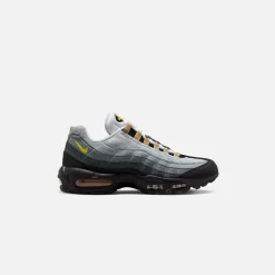 Cheap Nike Air Max 95 Icons White / Wolf Grey / Cool Grey / Yellow Strike