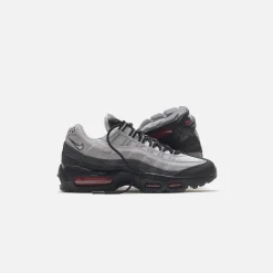 Shop Nike Air Max 95 Prm Black / White / Pure Platinum / Light Smoke Grey