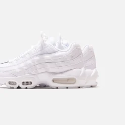 Outlet Nike Air Max 95 Recraft Grade School White