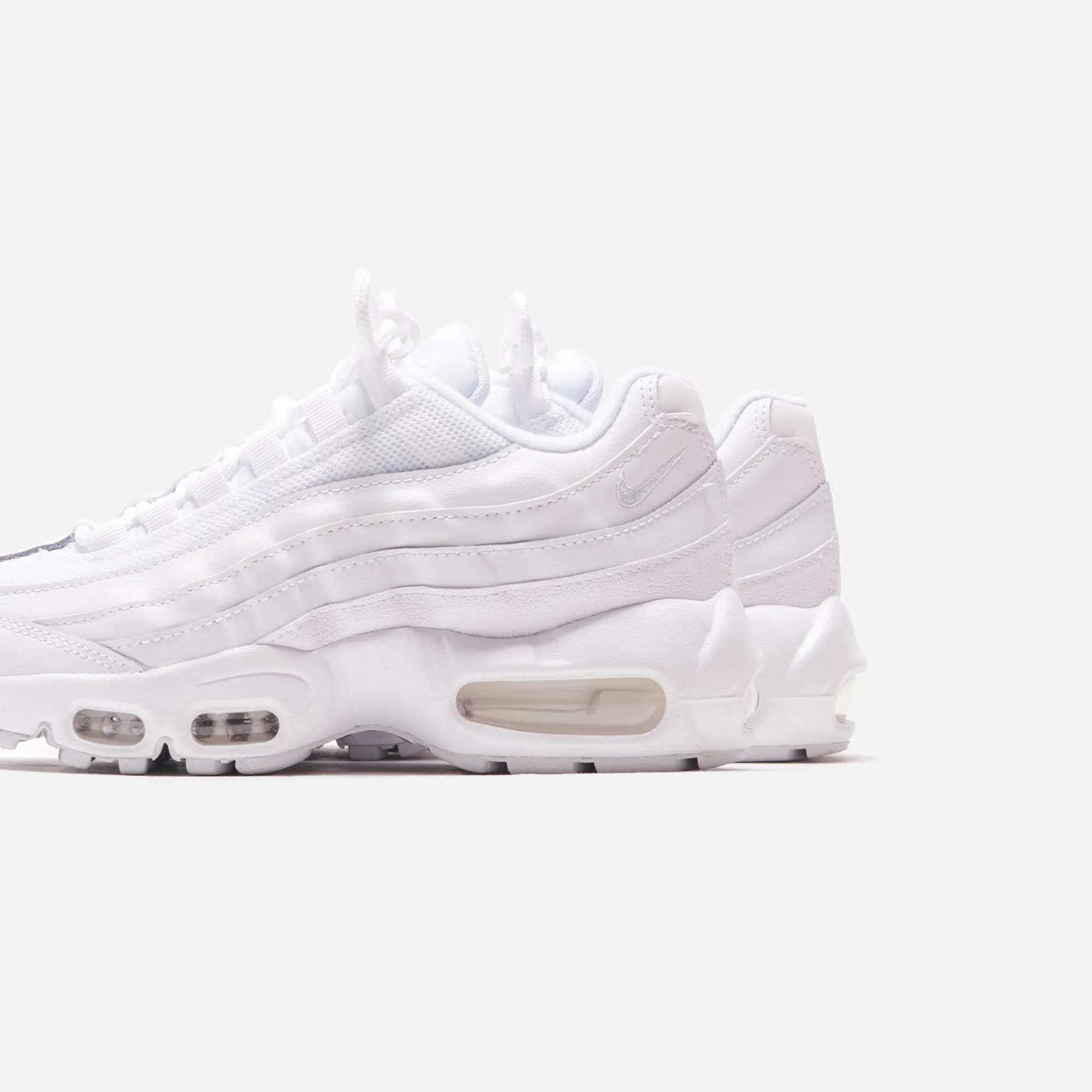 Outlet Nike Air Max 95 Recraft Grade School White