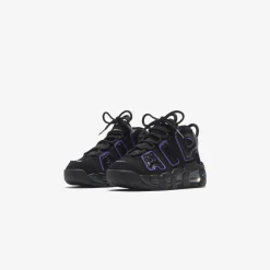 Fashion Nike Air More Uptempo Black / White / Metallic Gold / Action Grape