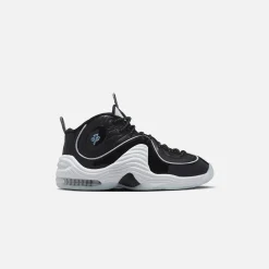 Online Nike Air Penny 2 Black / Multi Color / White / Football Grey
