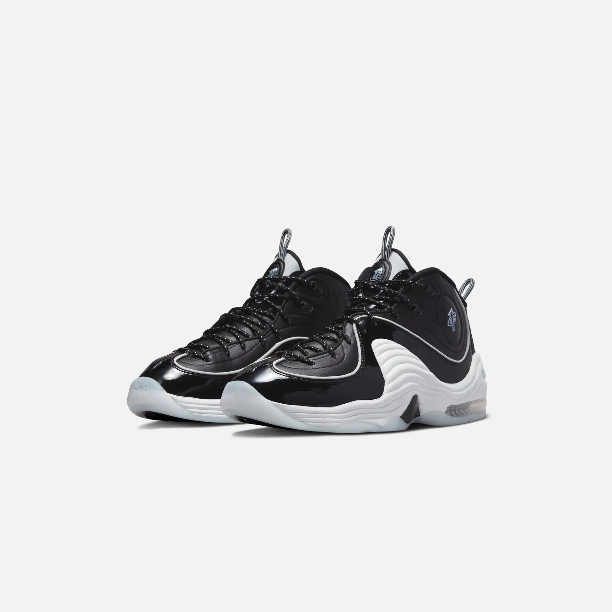 Online Nike Air Penny 2 Black / Multi Color / White / Football Grey