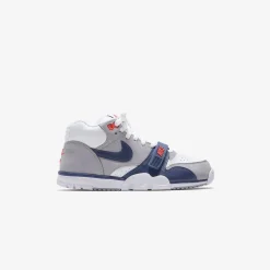Best Nike Air Trainer 1 White / Midnight Navy / Med Grey / Chile Red