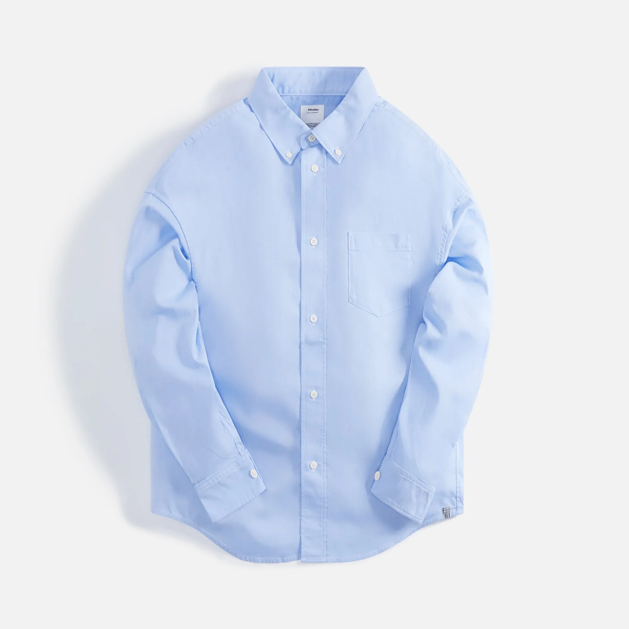 Store Visvim Albacore B.D. Shirt Long Sleeve Shirt Blue