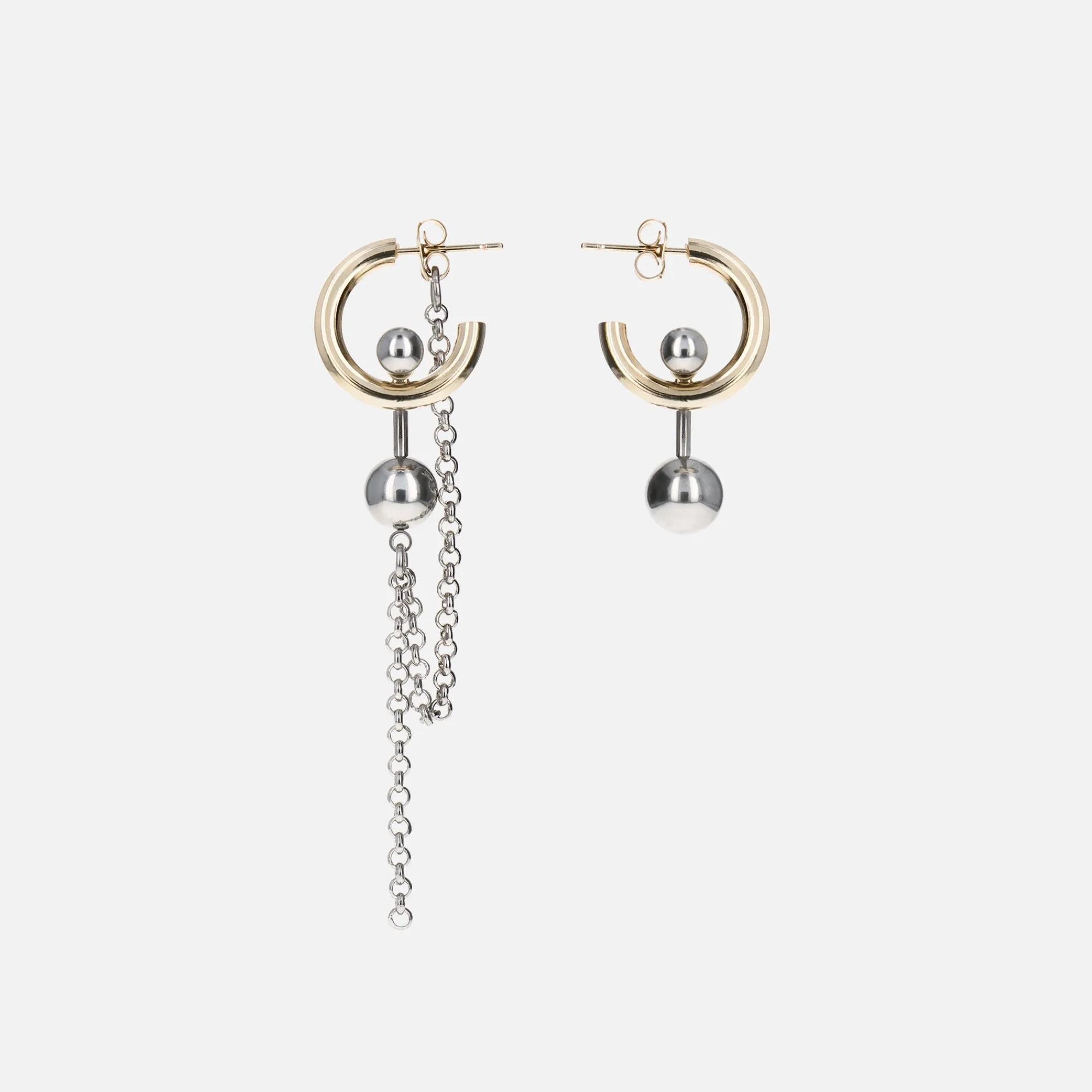 Flash Sale Justine Clenquet Alexa Earrings Gold / Palladium