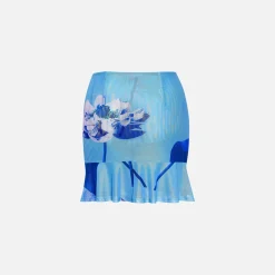 Hot Miaou Alva Skirt Blue Lotus