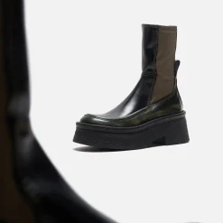 Outlet Miista Amarah Ankle Boots Black / Khaki
