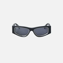Clearance Off-White Andy Sunglasses Black / Dark Grey
