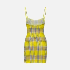 New Miaou Anya Dress Dion Plaid