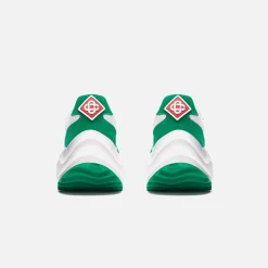 Discount Casablanca Atlantis Sneaker Leather White / Green