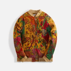 Outlet Engineered Garments Aviator Jacket Triangle Handstitch Khaki