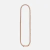 Shop Greg Yuna Baby Cuban Chain 22 Inches Rose Gold