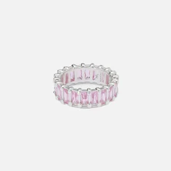 Cheap Hatton Labs Baguette Eternity Ring Pink