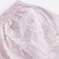 Best Sale Rhude Bandana Trunks Lavender