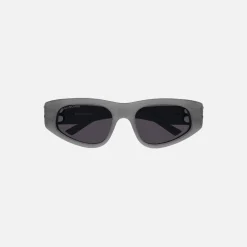 Clearance Balenciaga Bb Logo Hinge Frame Grey / Grey Lens