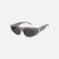 Clearance Balenciaga Bb Logo Hinge Frame Grey / Grey Lens