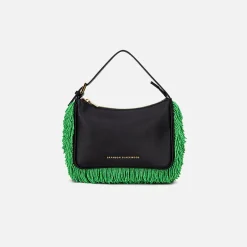 Cheap Brandon Blackwood Beaded Cortni Bag Black Green