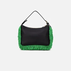 Cheap Brandon Blackwood Beaded Cortni Bag Black Green