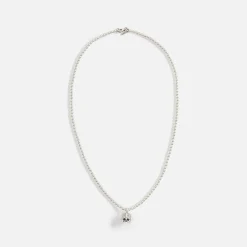 Best Emanuele Bicocchi Beaded Necklace Silver