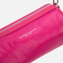 Best Sale Brandon Blackwood Bianca Puffer Duffle Hot Pink Nylon