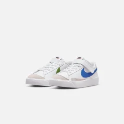 Online Nike Blazer Low `77 White / Medium Blue / Chlorophyll / Black