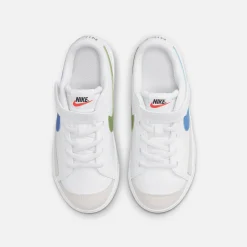 Online Nike Blazer Low `77 White / Medium Blue / Chlorophyll / Black